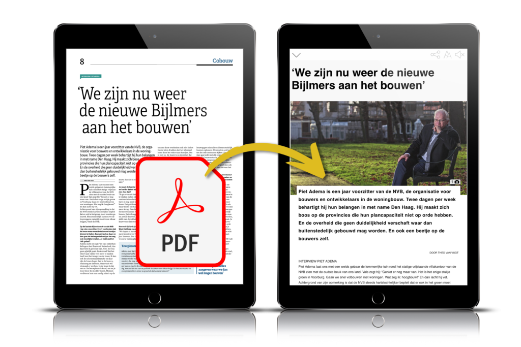 clippen pdf uitgevers clipping content