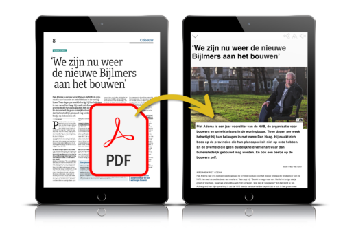 clippen pdf uitgevers clipping content