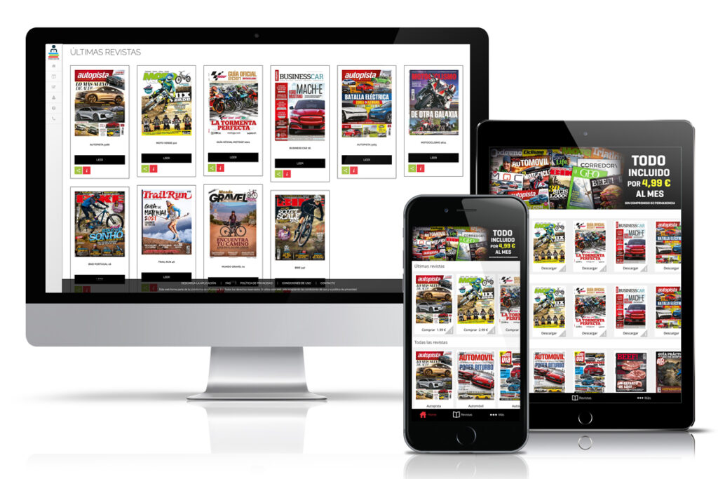 Motorpress app website