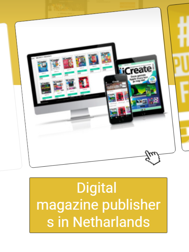 Digital magazine for publishers