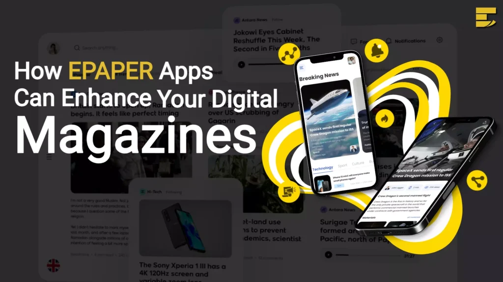 EPAPER Apps for digital mgazines
