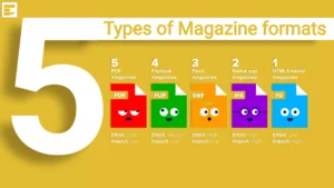 5 Types of Magazines formats